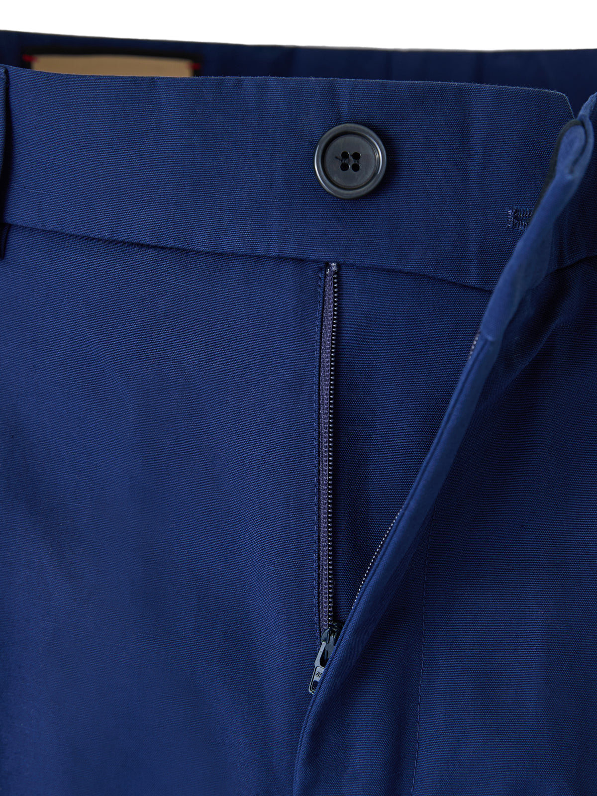 Pantalones clásicos de algodón azul Gucci