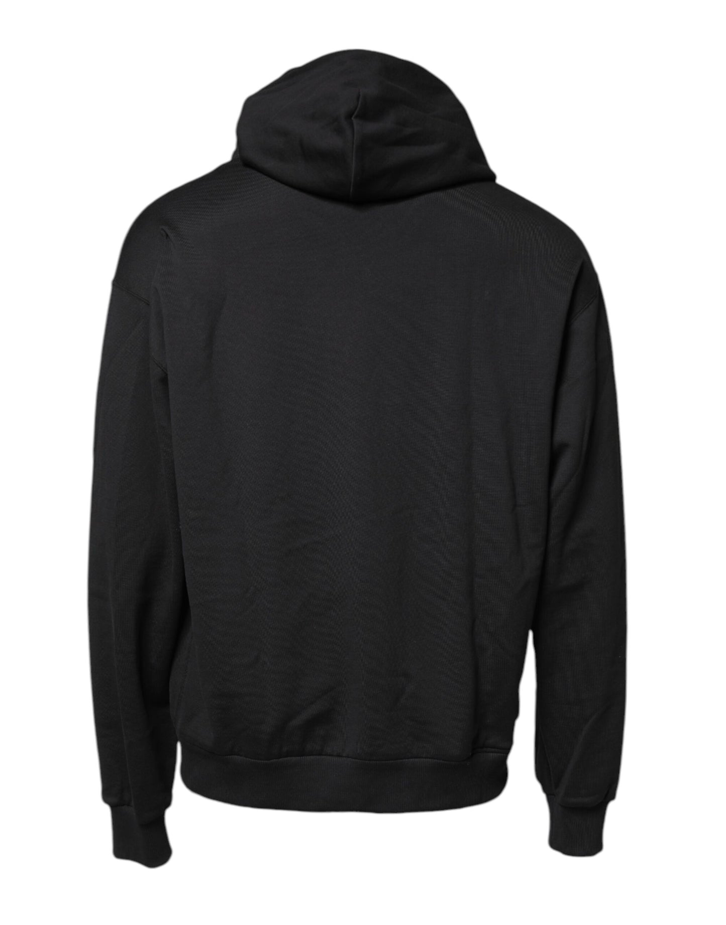 Sweat-shirt à capuche brodé noir Dolce &amp; Gabbana