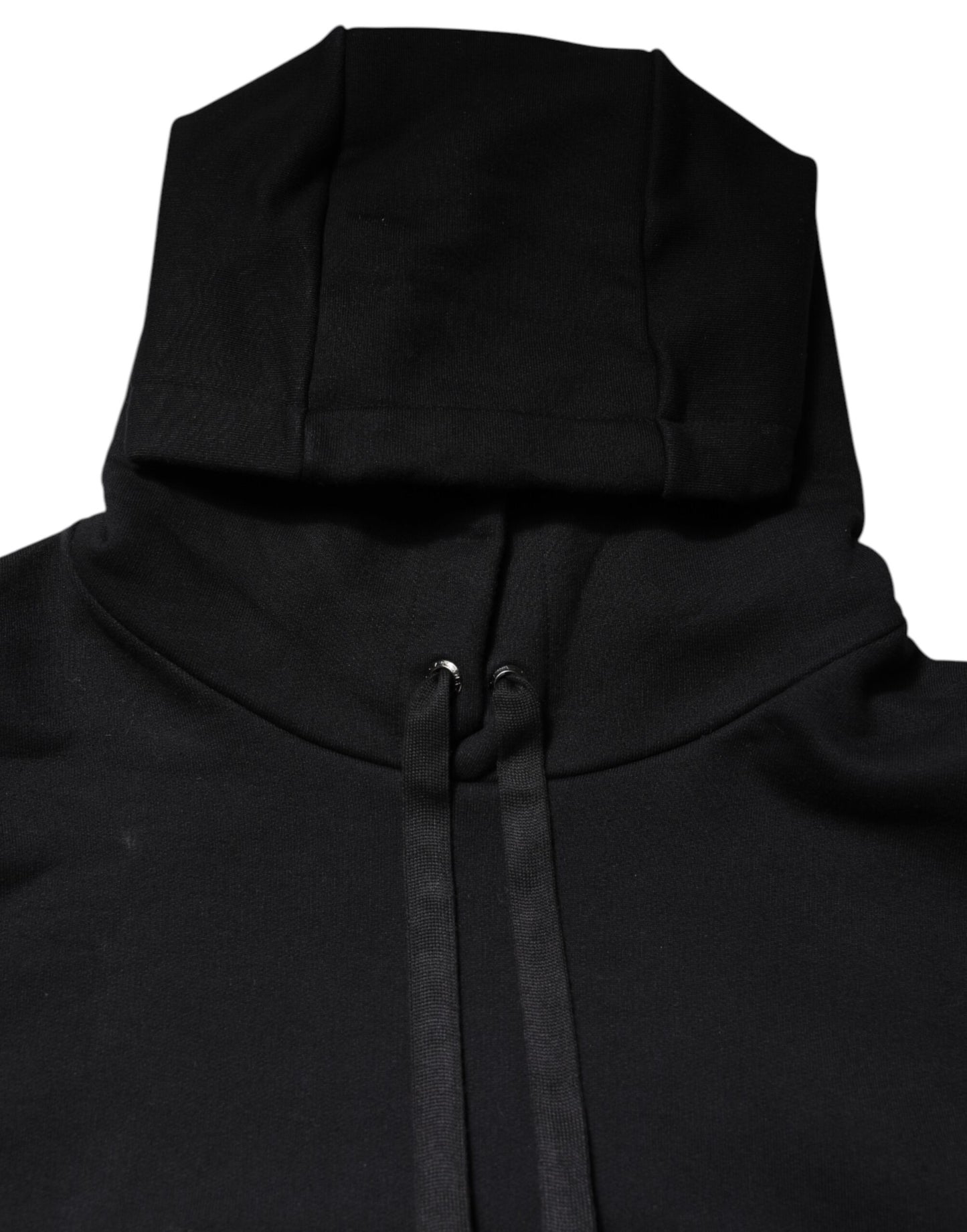 Sweat-shirt à capuche brodé noir Dolce &amp; Gabbana