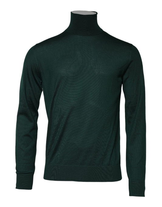 Pull en cachemire vert Dolce &amp; Gabbana pour homme