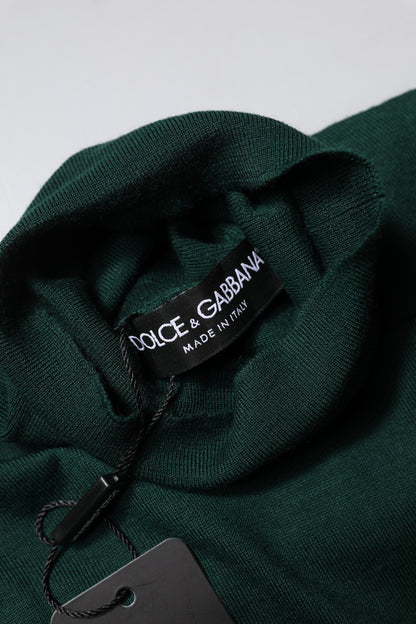 Pull en cachemire vert Dolce &amp; Gabbana pour homme
