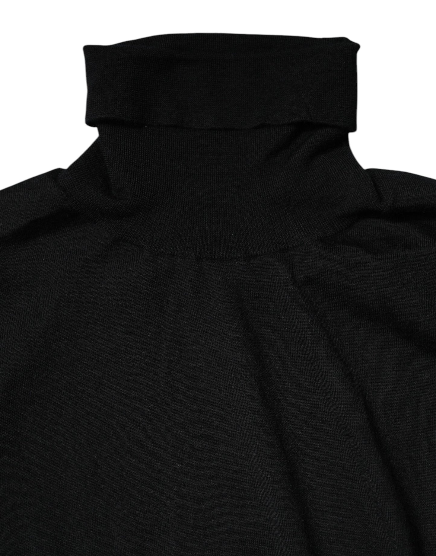 Suéter de punto de cachemira negro para hombre de Dolce &amp; Gabbana