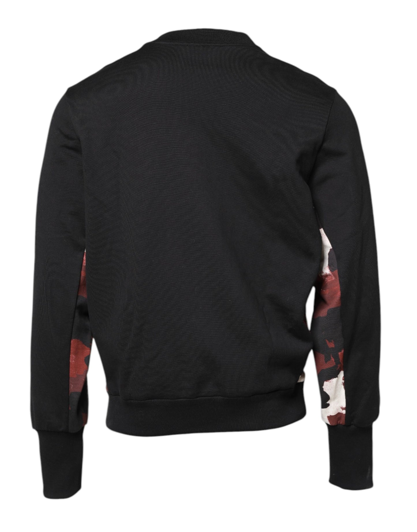 Pull ras du cou brodé noir Dolce &amp; Gabbana