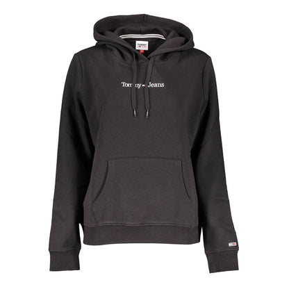 Pull Tommy Hilfiger en coton noir pour femme