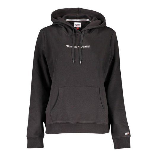Pull Tommy Hilfiger en coton noir pour femme
