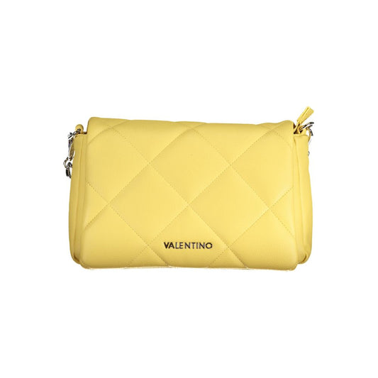 Sac à main en polyéthylène jaune Valentino Bags