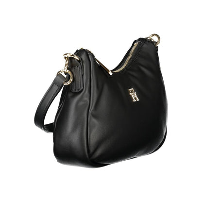 Sac à main Tommy Hilfiger en polyester noir pour femme