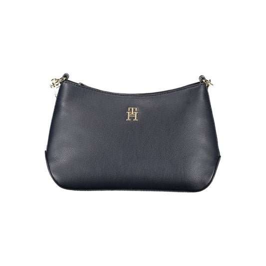 Sac à main Tommy Hilfiger en polyester bleu