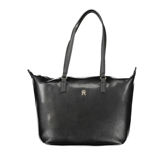 Sac à main Tommy Hilfiger en polyester noir