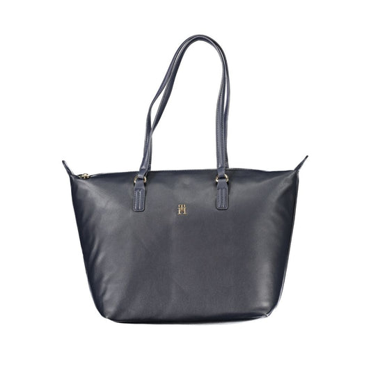 Sac à main Tommy Hilfiger en polyester bleu