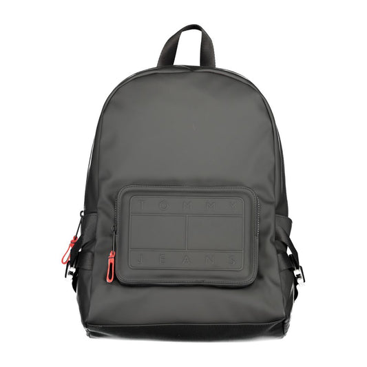 Sac à dos en polyester noir Tommy Hilfiger