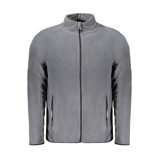 Pull homme gris en polyester Norvège 1963