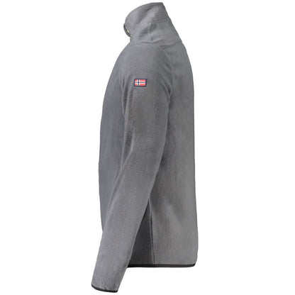 Pull homme gris en polyester Norvège 1963