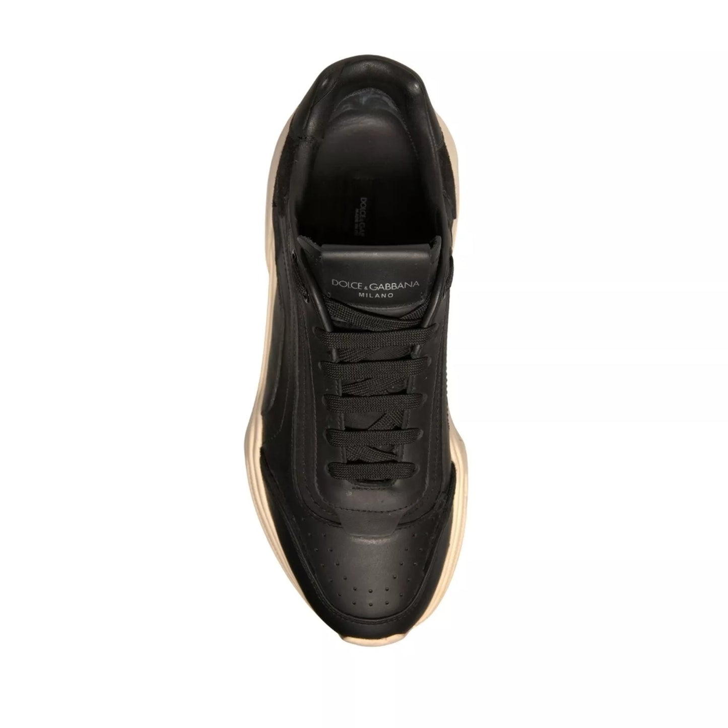 Zapatillas bajas Daymaster blancas y negras de Dolce &amp; Gabbana