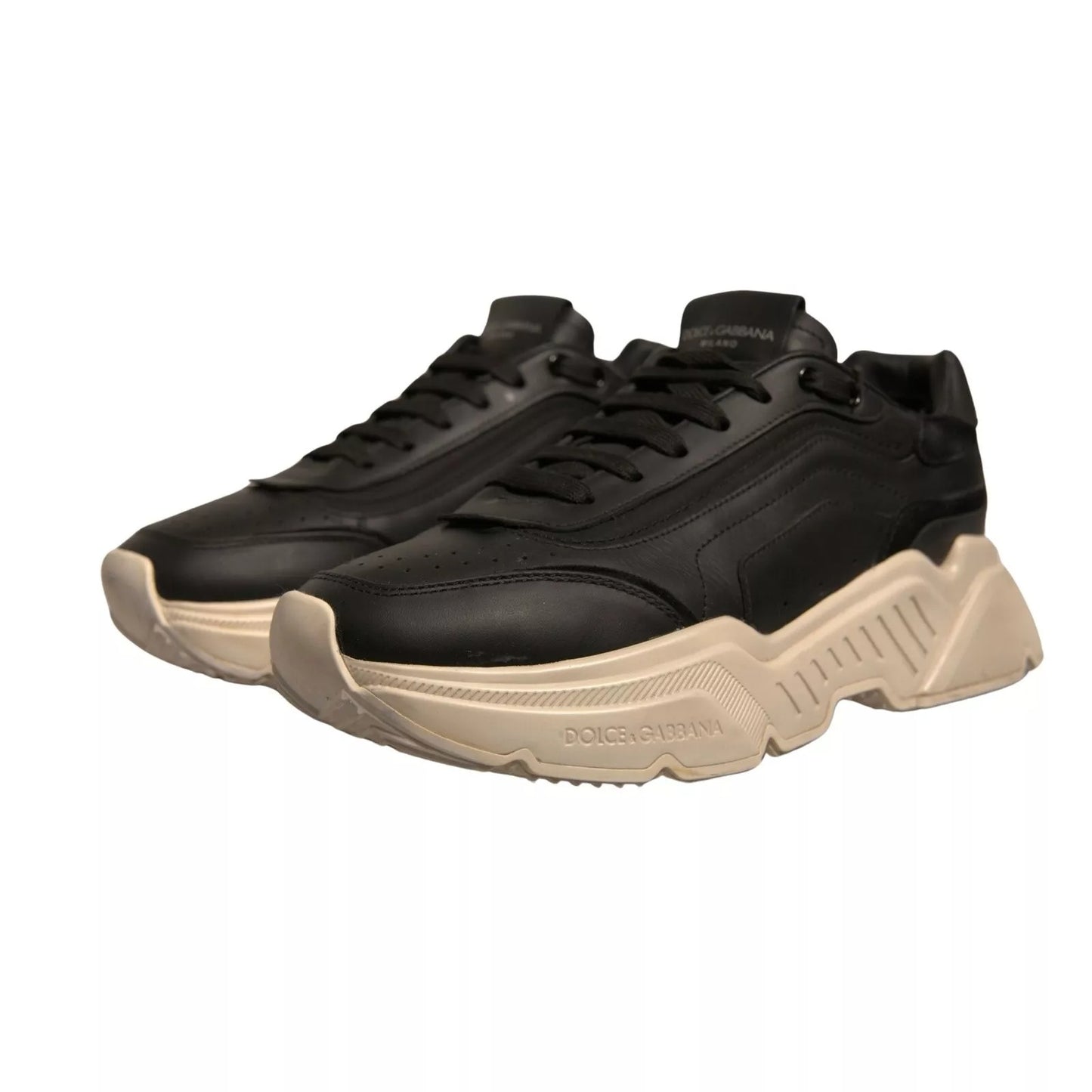 Zapatillas bajas Daymaster blancas y negras de Dolce &amp; Gabbana
