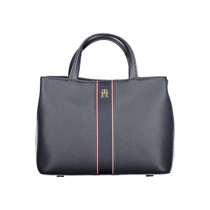 Sac à main Tommy Hilfiger bleu en polyéthylène pour femme