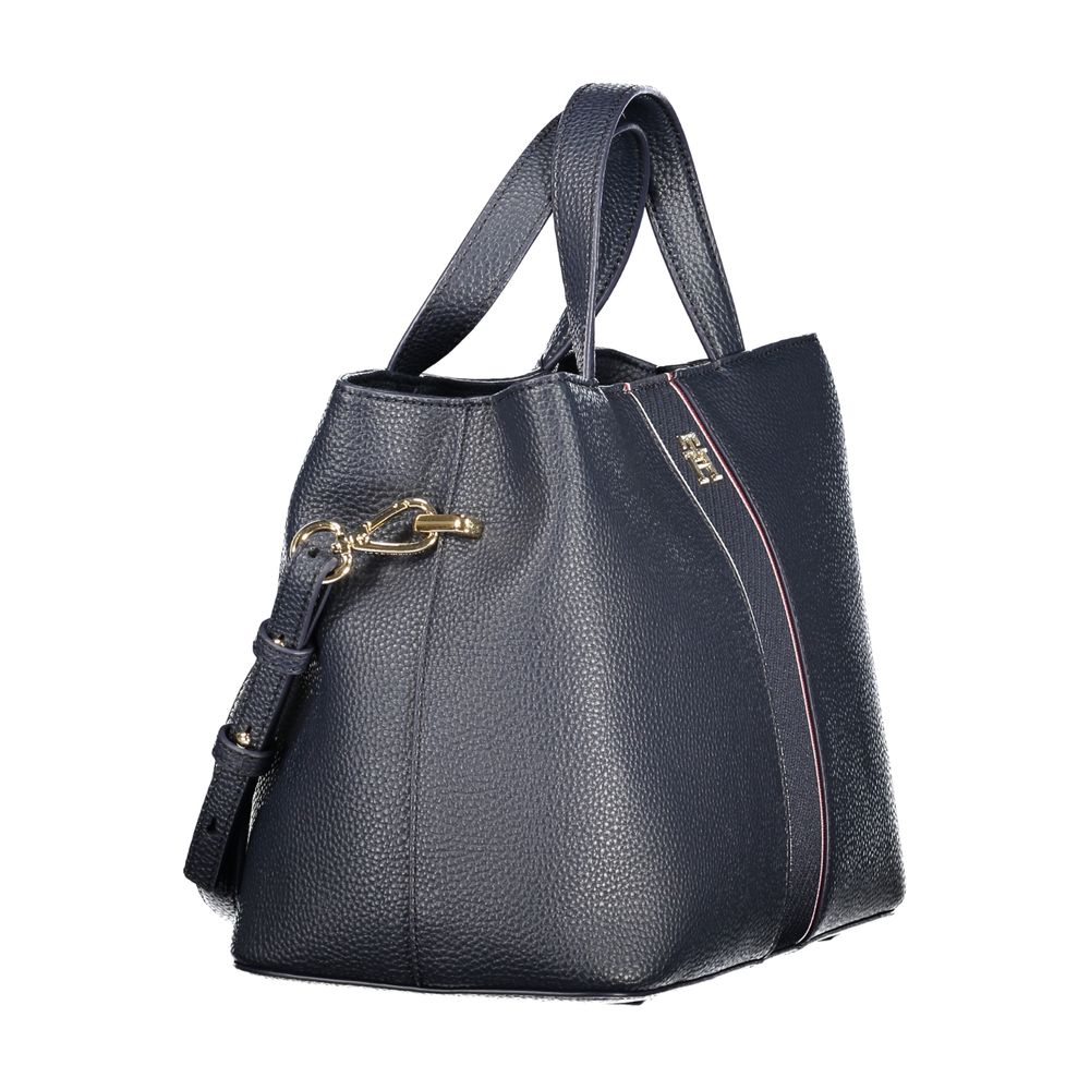 Sac à main Tommy Hilfiger bleu en polyéthylène pour femme