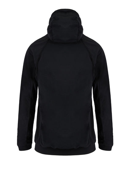 Sweat à capuche en polyamide noir Gucci