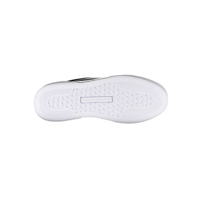 Baskets Tommy Hilfiger en cuir noir pour femme