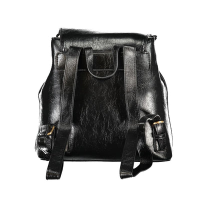 Sac à dos femme en polyéthylène noir Valentino Bags