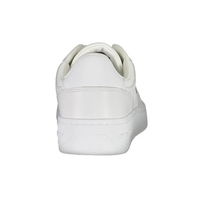 Baskets blanches Tommy Hilfiger en polyester recyclé pour femme