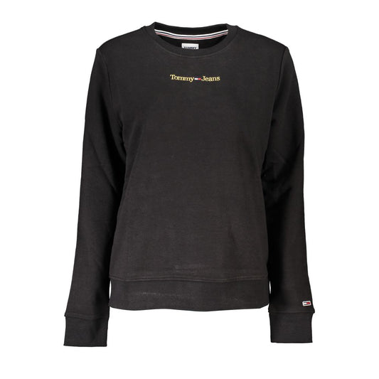 Pull Tommy Hilfiger en coton noir pour femme