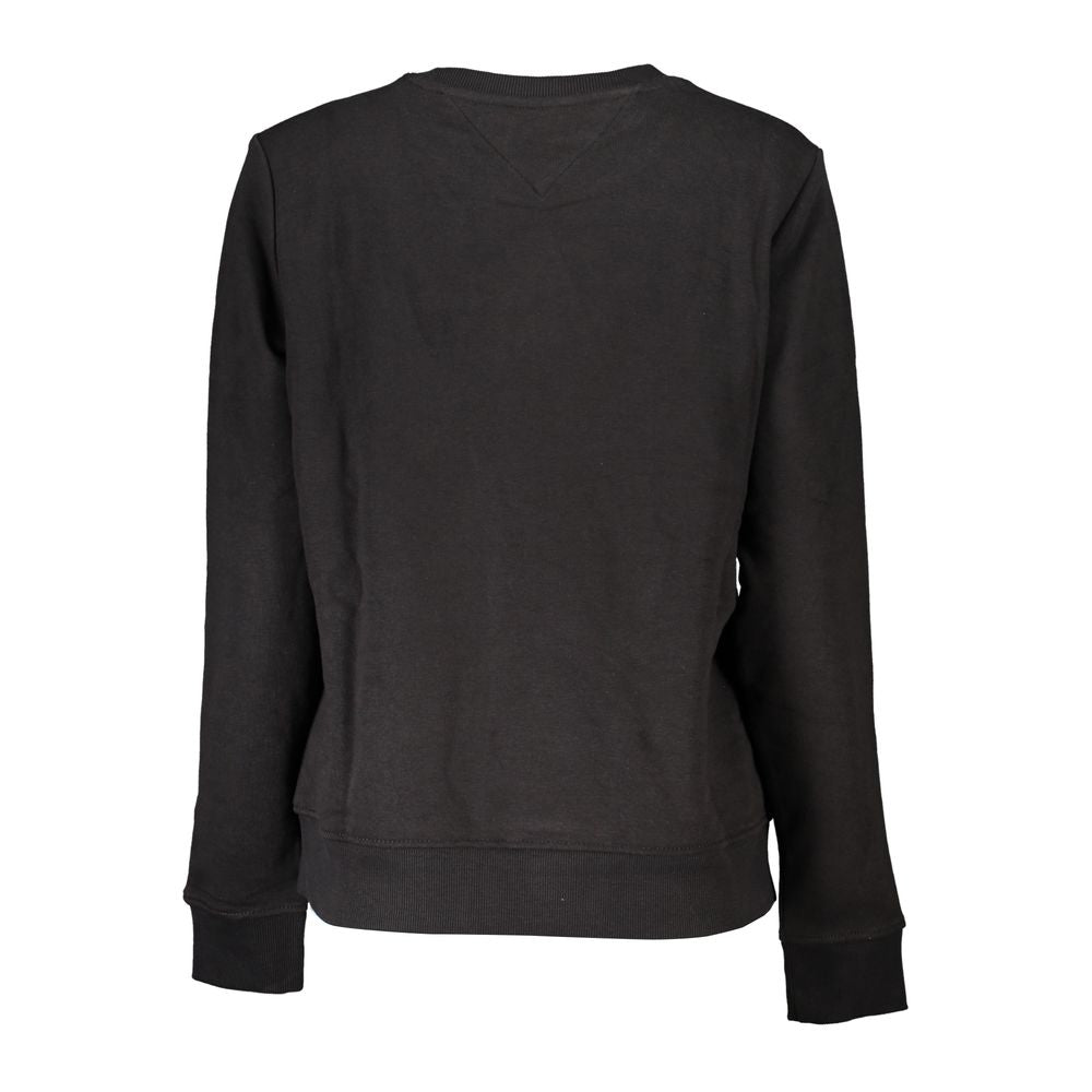 Pull Tommy Hilfiger en coton noir pour femme