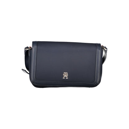 Sac à main Tommy Hilfiger en polyester bleu