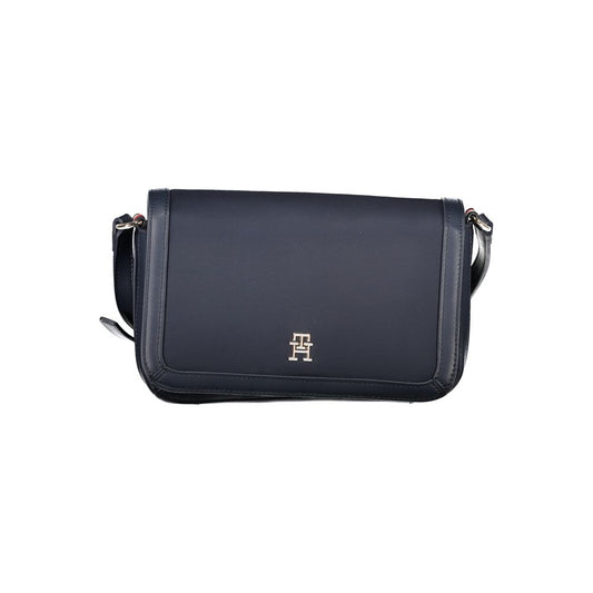 Sac à main Tommy Hilfiger en polyester bleu