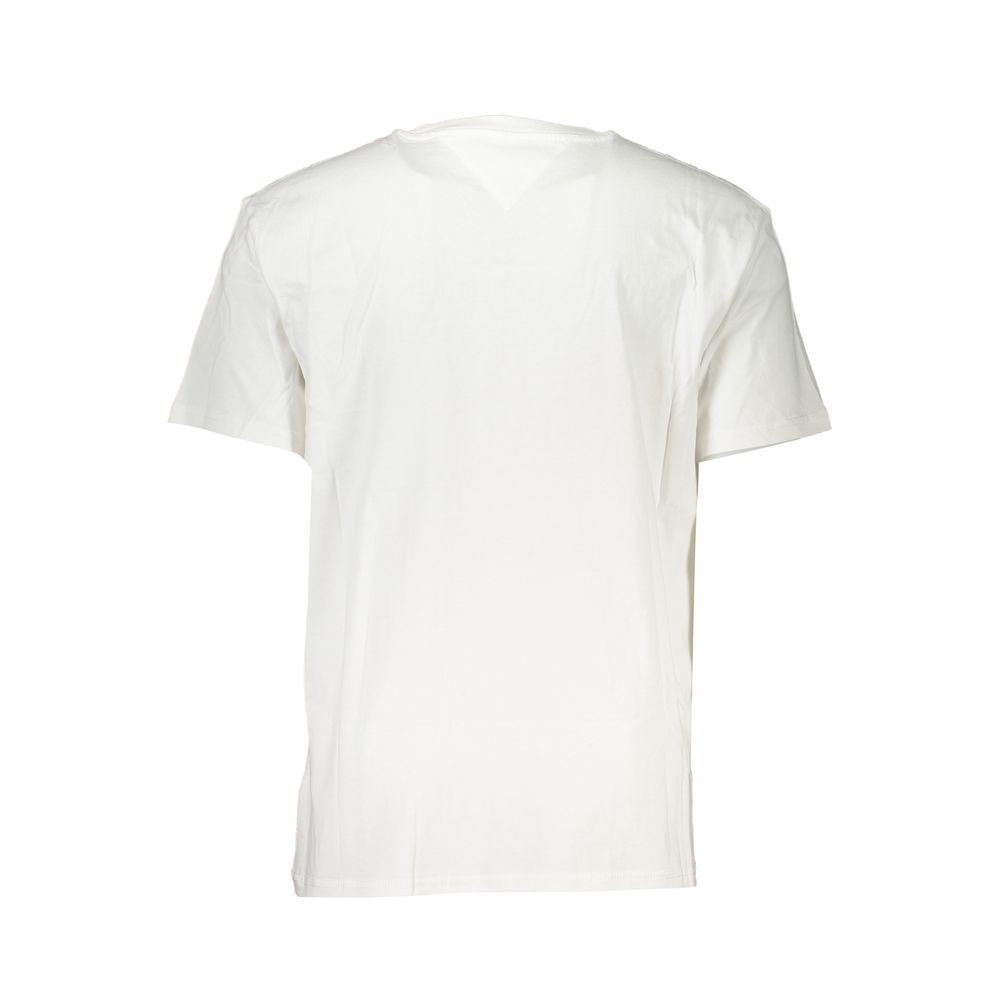 T-shirt en coton blanc Tommy Hilfiger