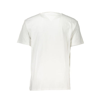 T-shirt en coton blanc Tommy Hilfiger