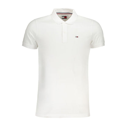 Polo en coton blanc Tommy Hilfiger