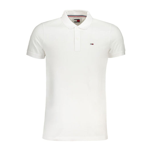 Polo en coton blanc Tommy Hilfiger