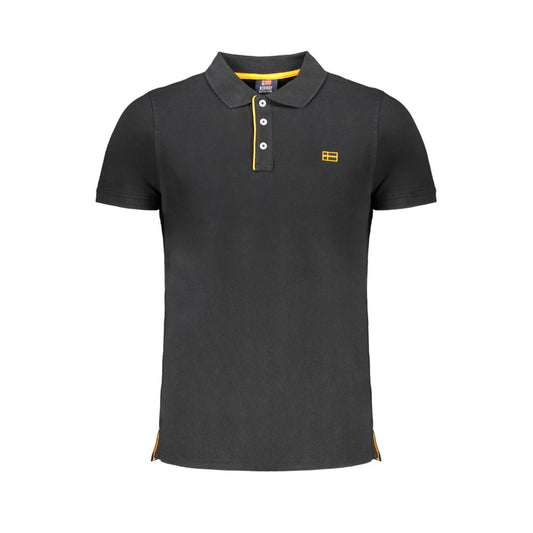 Polo en coton noir Norvège 1963