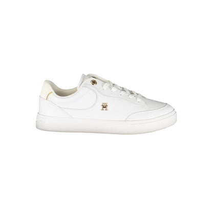 Baskets Tommy Hilfiger en cuir blanc pour femme