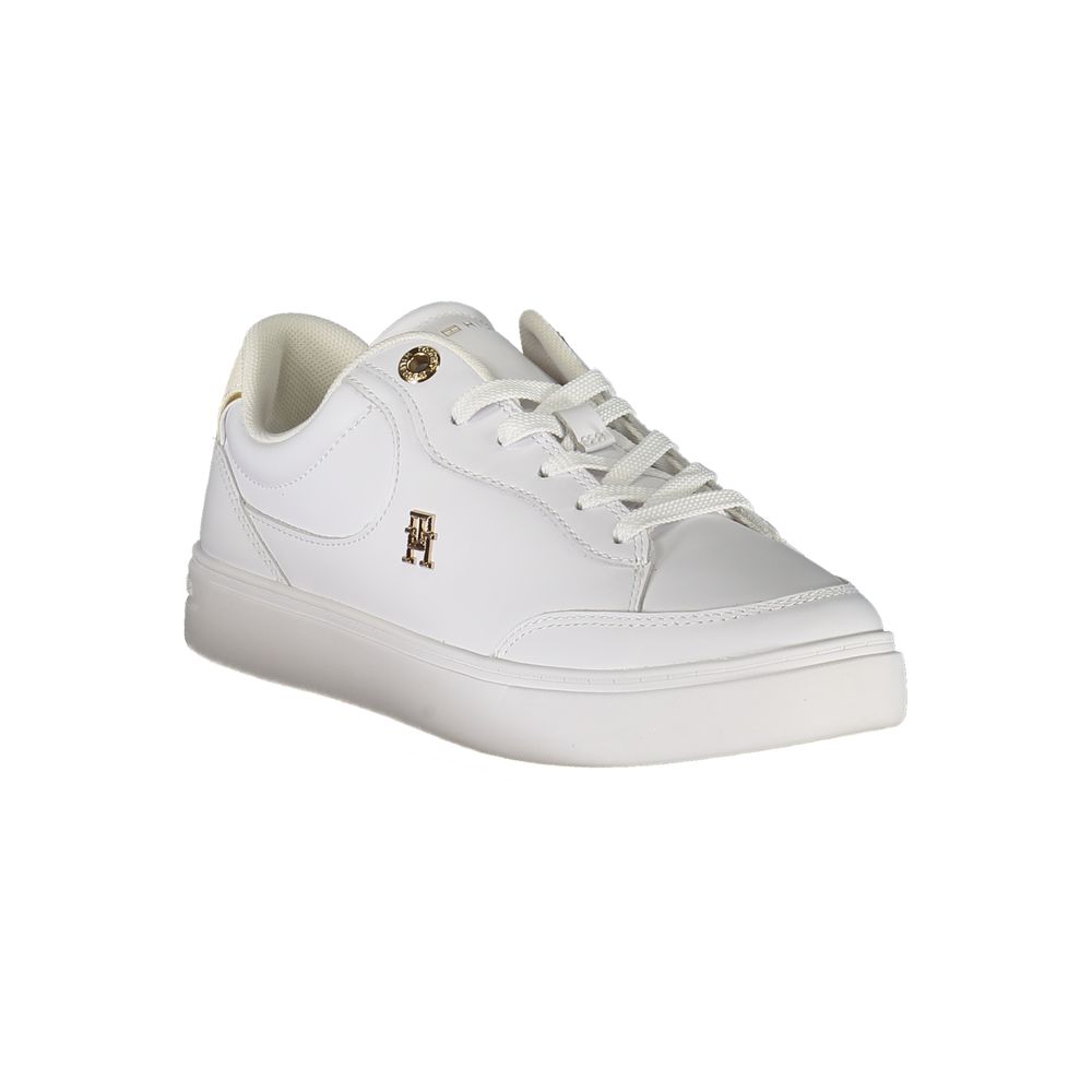 Baskets Tommy Hilfiger en cuir blanc pour femme