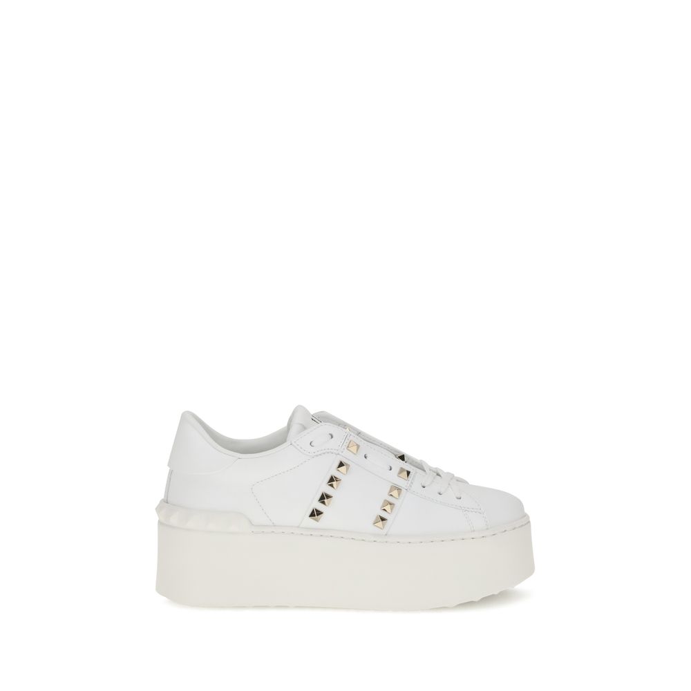 Zapatillas de plataforma plana Rockstud Untitled de Valentino Garavani