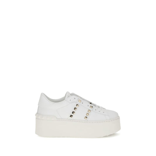 Zapatillas de plataforma plana Rockstud Untitled de Valentino Garavani