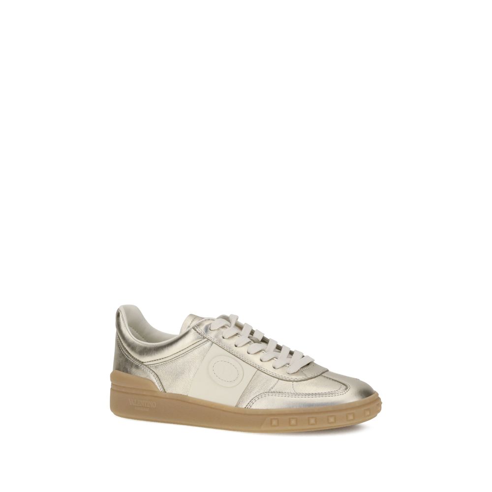 Zapatillas Upvillage de piel laminada de Valentino Garavani