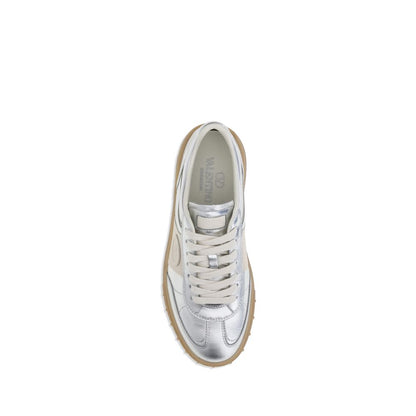 Zapatillas Upvillage de piel laminada de Valentino Garavani