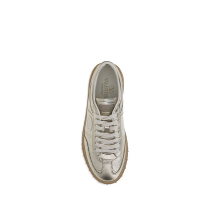 Zapatillas Upvillage de piel laminada de Valentino Garavani