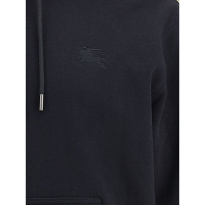 Sudadera con capucha y ribete de cuadros de Burberry