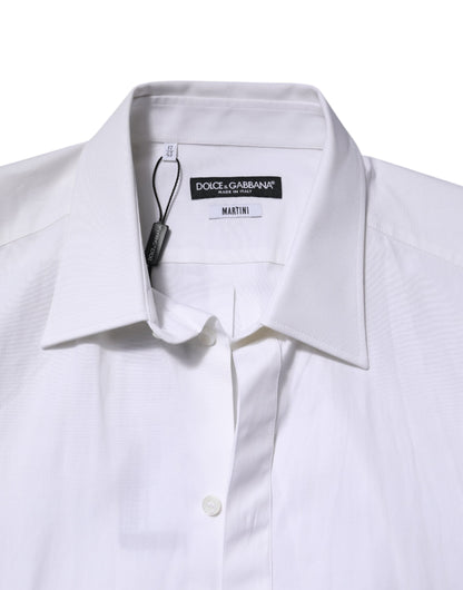 Camisa formal de manga larga MARTINI blanca de Dolce &amp; Gabbana