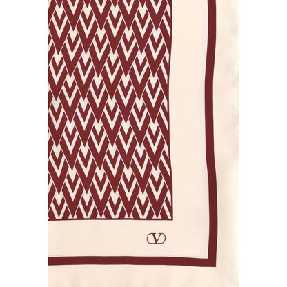 Pañuelo de seda All V de Valentino Garavani