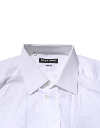 Camisa formal de manga larga MARTINI blanca de Dolce &amp; Gabbana