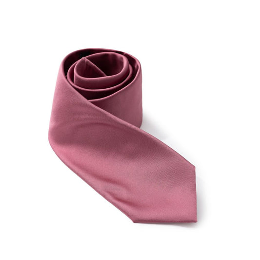 Dolce & Gabbana Purple Silk Ty