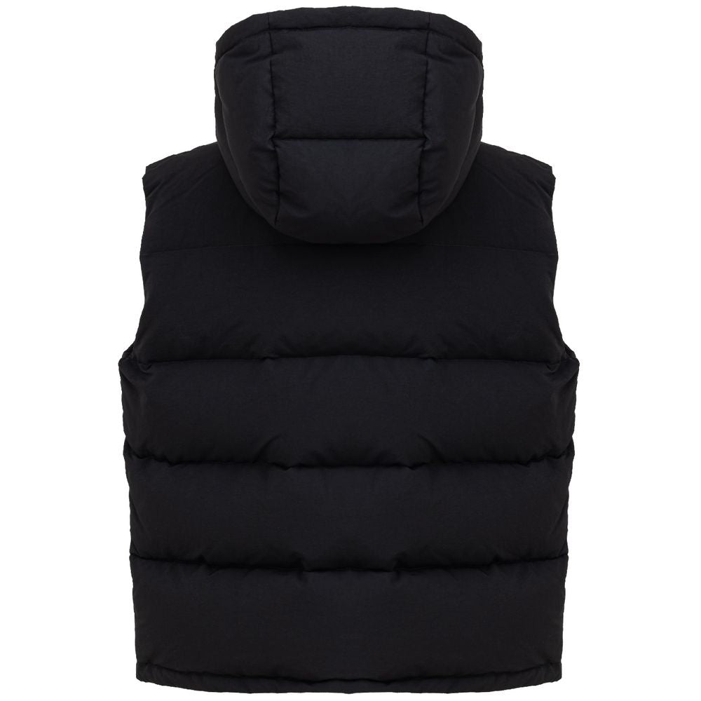 Chaleco de poliéster negro Dolce &amp; Gabbana