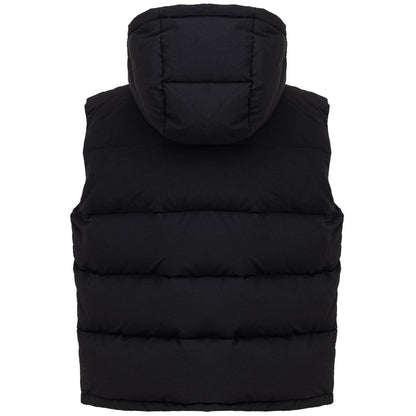 Chaleco de poliéster negro Dolce &amp; Gabbana