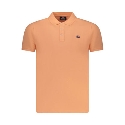 Norway 1963 Pink Cotton Men Polo Shirt