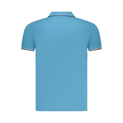 Norway 1963 Blue Cotton Men Polo Shirt